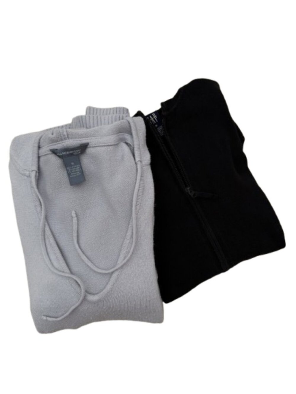 Women's gray sweater pullover Hillard & Hanson & GAP Sweater Hoodie Full Zip